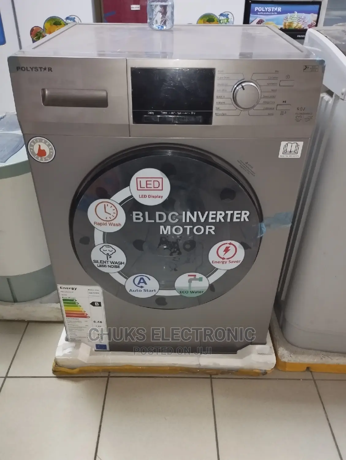Polystar Inverter Washing Machine