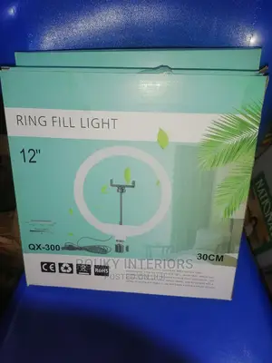 12" Inches Ring Light