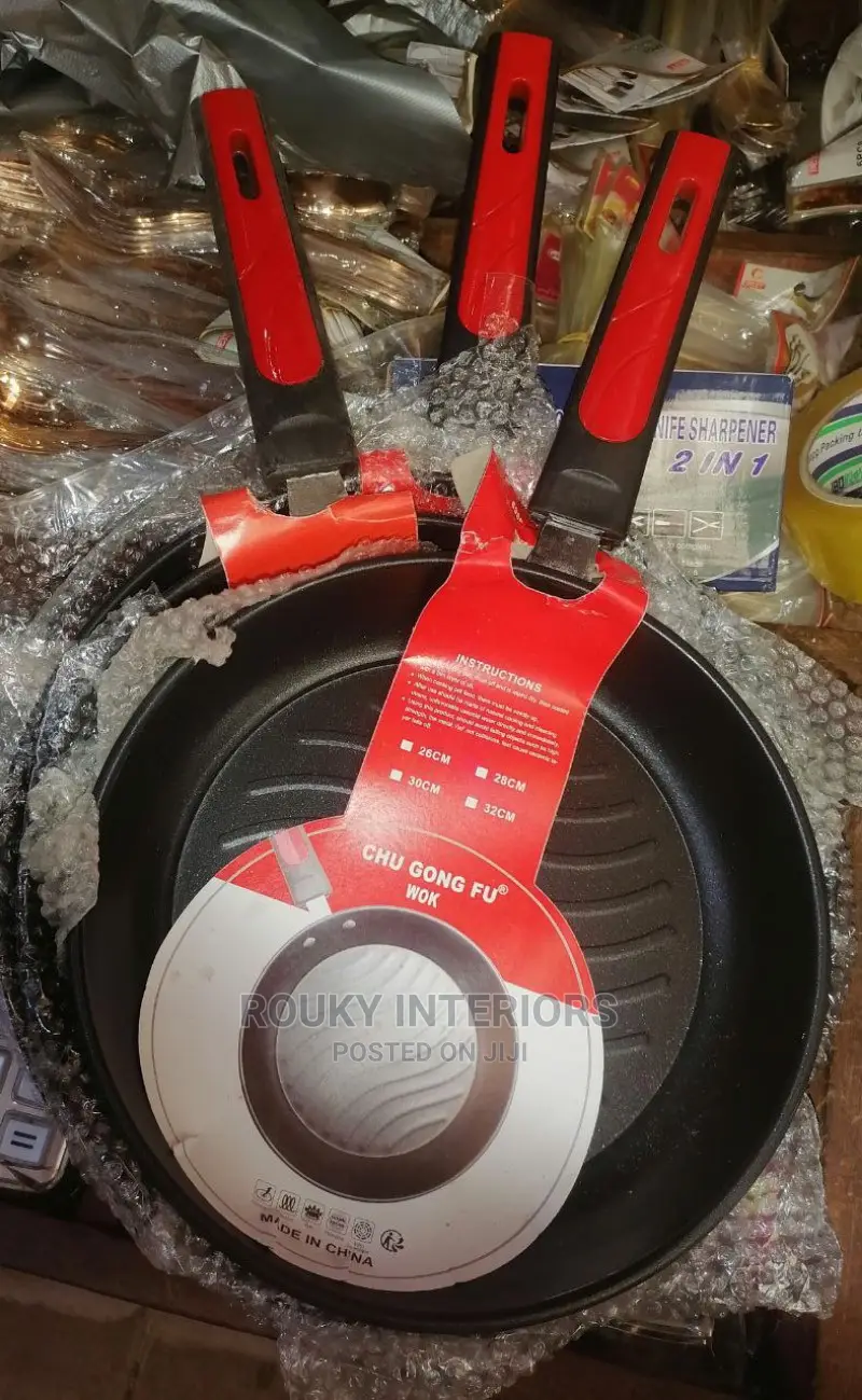 3 Sets of Fry Pan in Lagos Island (Eko) Kitchenware & Cookware, Bello