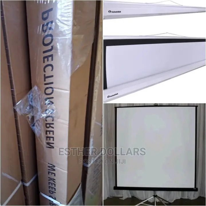 Adjustable Tripod Projection Screen