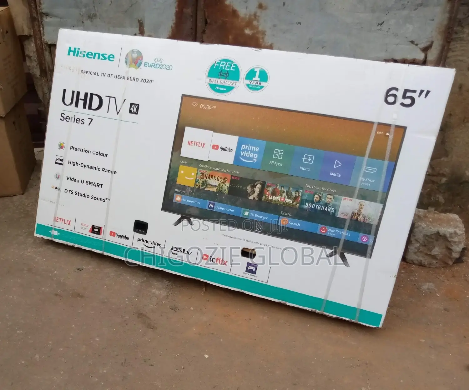 Hisense 65" Inches Uhd Television