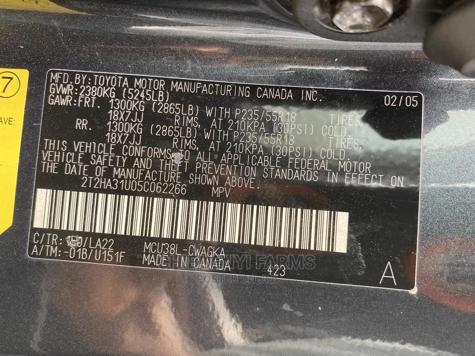Lexus RX 2006 Gray