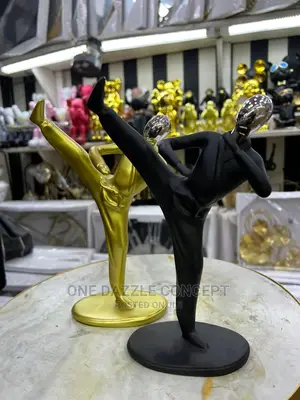 Karate Kick Figurine