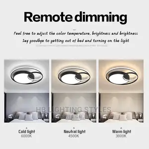 Luxury Ceiling Mounted LED Flush Chandelier Light.