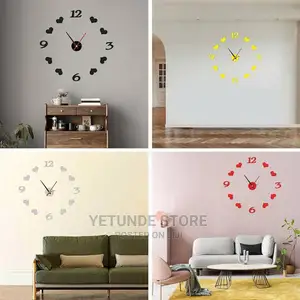 Office Wall Clock Frameless
