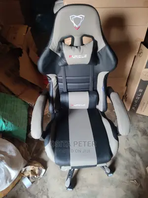 Furgle Gaming Chair- Black Grey