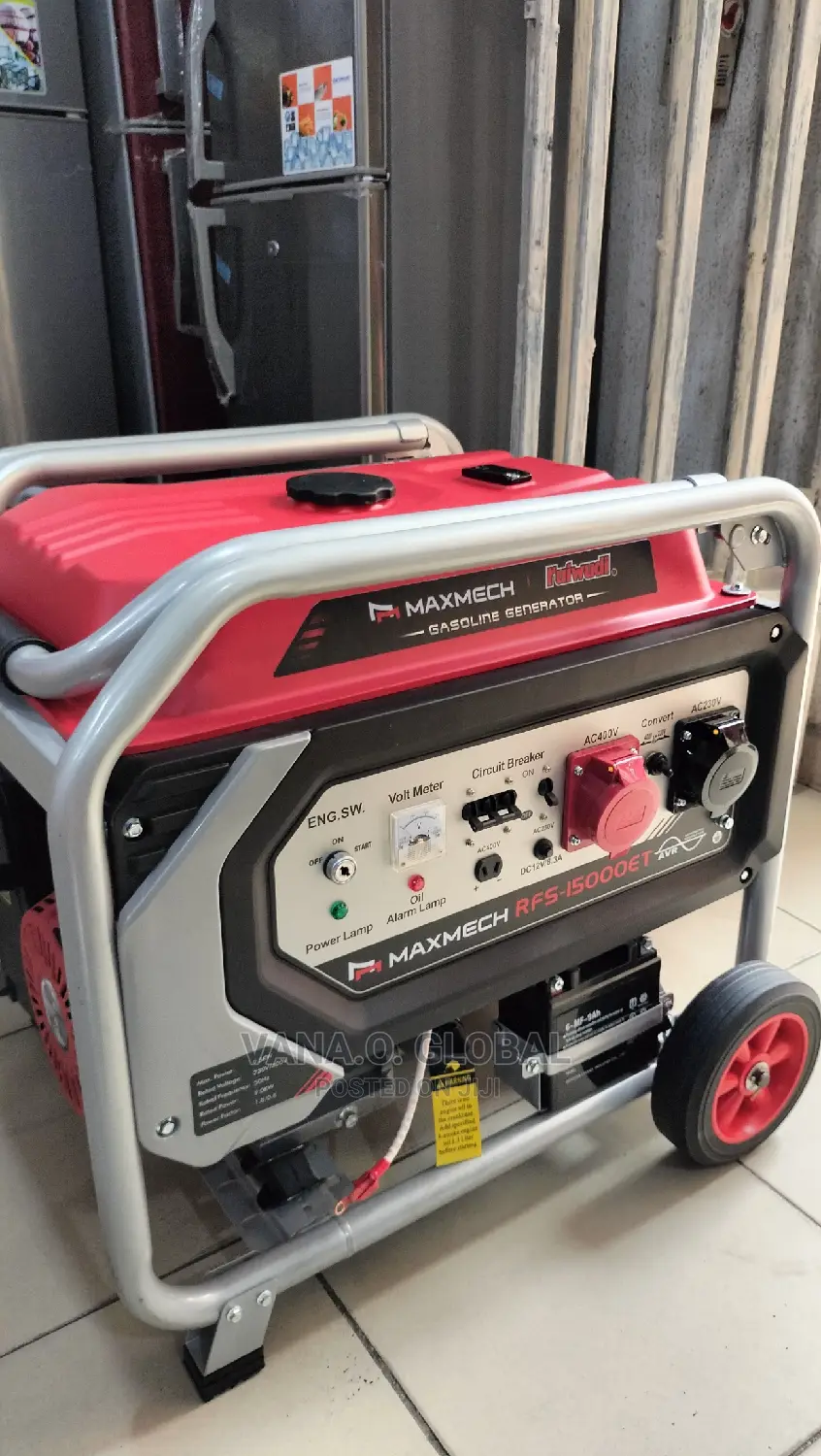 Three Phase/Single Phase 9.5kva Maxmech Generator