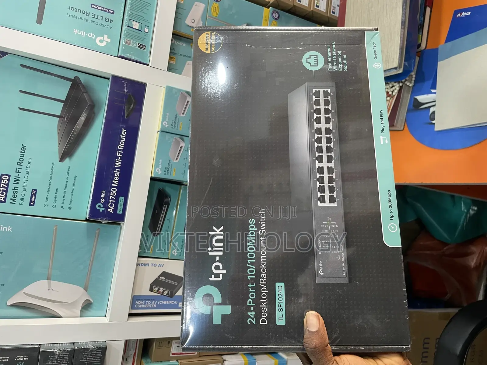 Tp-Link 24port 10/100mbps Desktop/Rackmount Switch