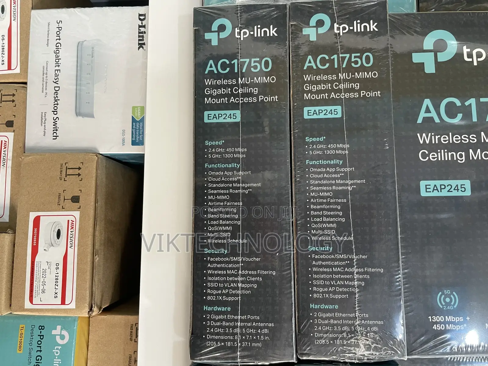 Tplink Ac1750 Wireless Gigabit Ceiling Mount Access Point
