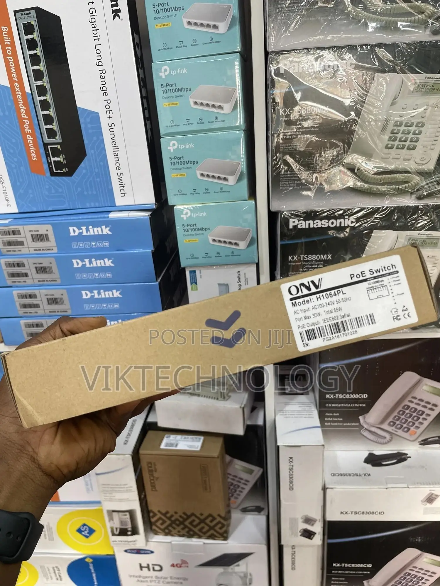 Onv 4 Port Poe Switch