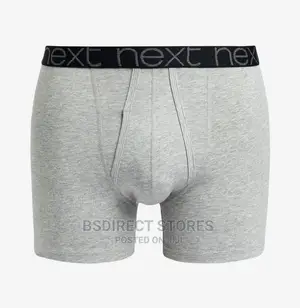 NEXT Grey/Black A-front Luxury Men Cotton Boxers Pack Of 8