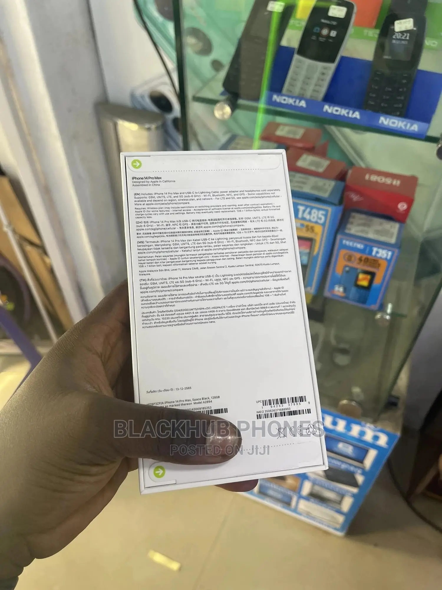 New Apple iPhone 14 Pro Max 128 GB Black
