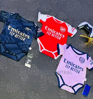 Arsenal Home Baby Jersey - Arsenal Away and Third Kit Baby J