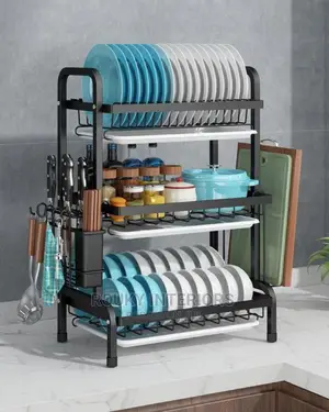 3 Step Plate Rack