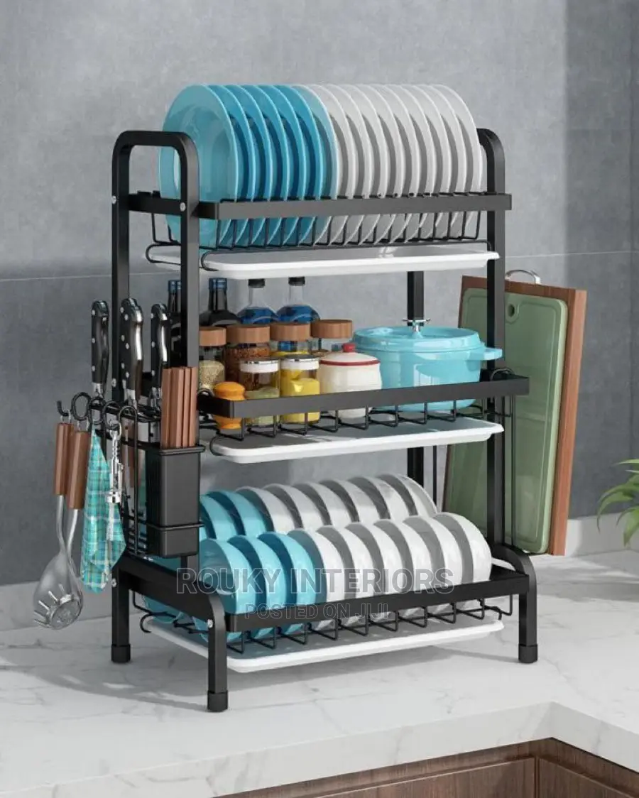 3 Step Plate Rack