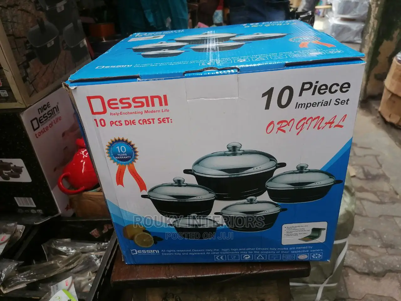 10pcs Dessini Pot