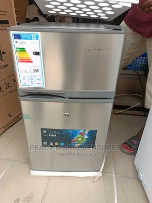 Glamstar Quality Table Top Double Door Refrigerator, Up Frz