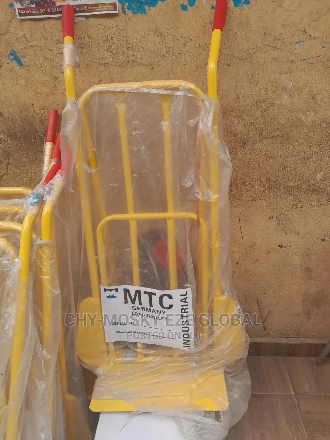 Hand Load Trolley/Carrier (200kg)