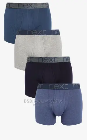 NEXT Blues a-Front Luxury Men Cotton Boxers Pack of Four