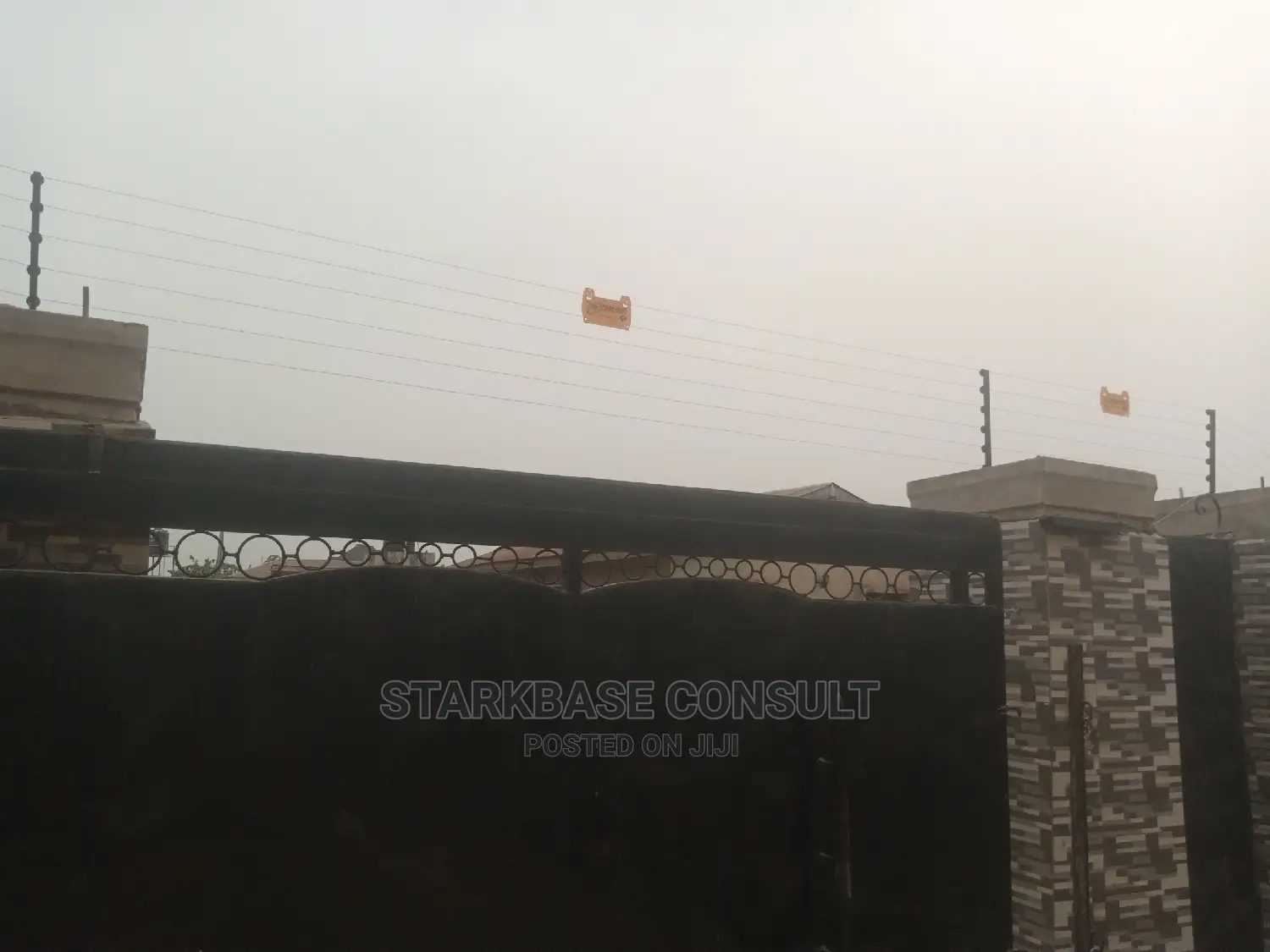 Electric Fence for Property Security