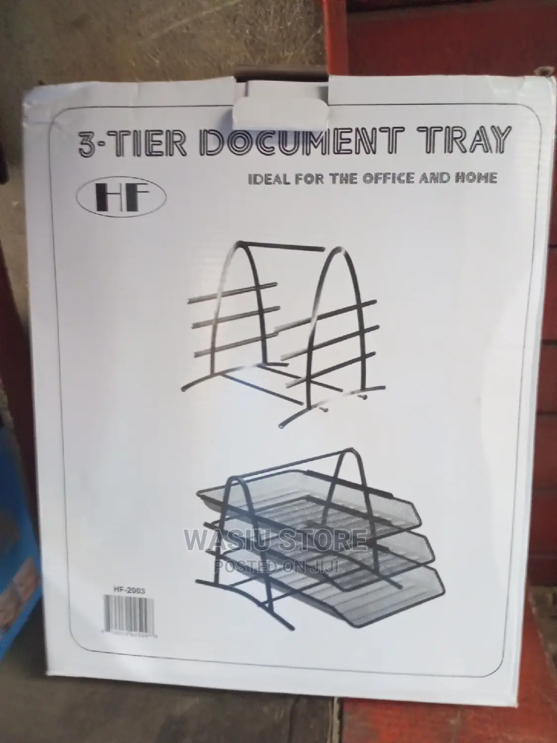 3 Layer A4 Metal Tray Office Desk Organiser