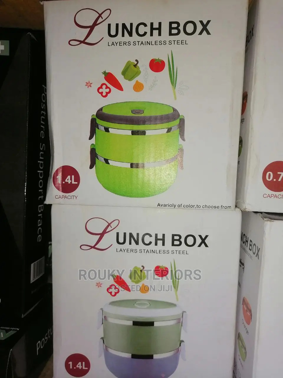 2 Layer Lunch Box
