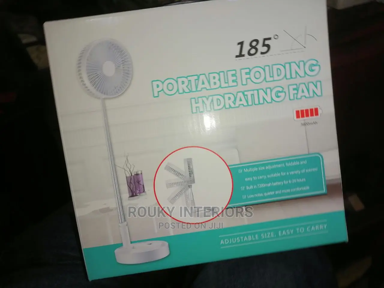Portable Folding Fan