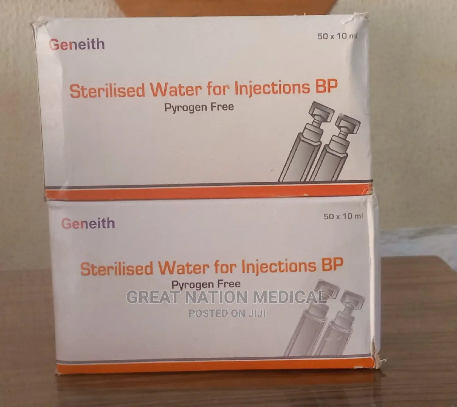 Water for Injection