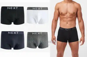 NEXT Men Multi Hipster Luxury Men Cotton Boxers Pack of Four