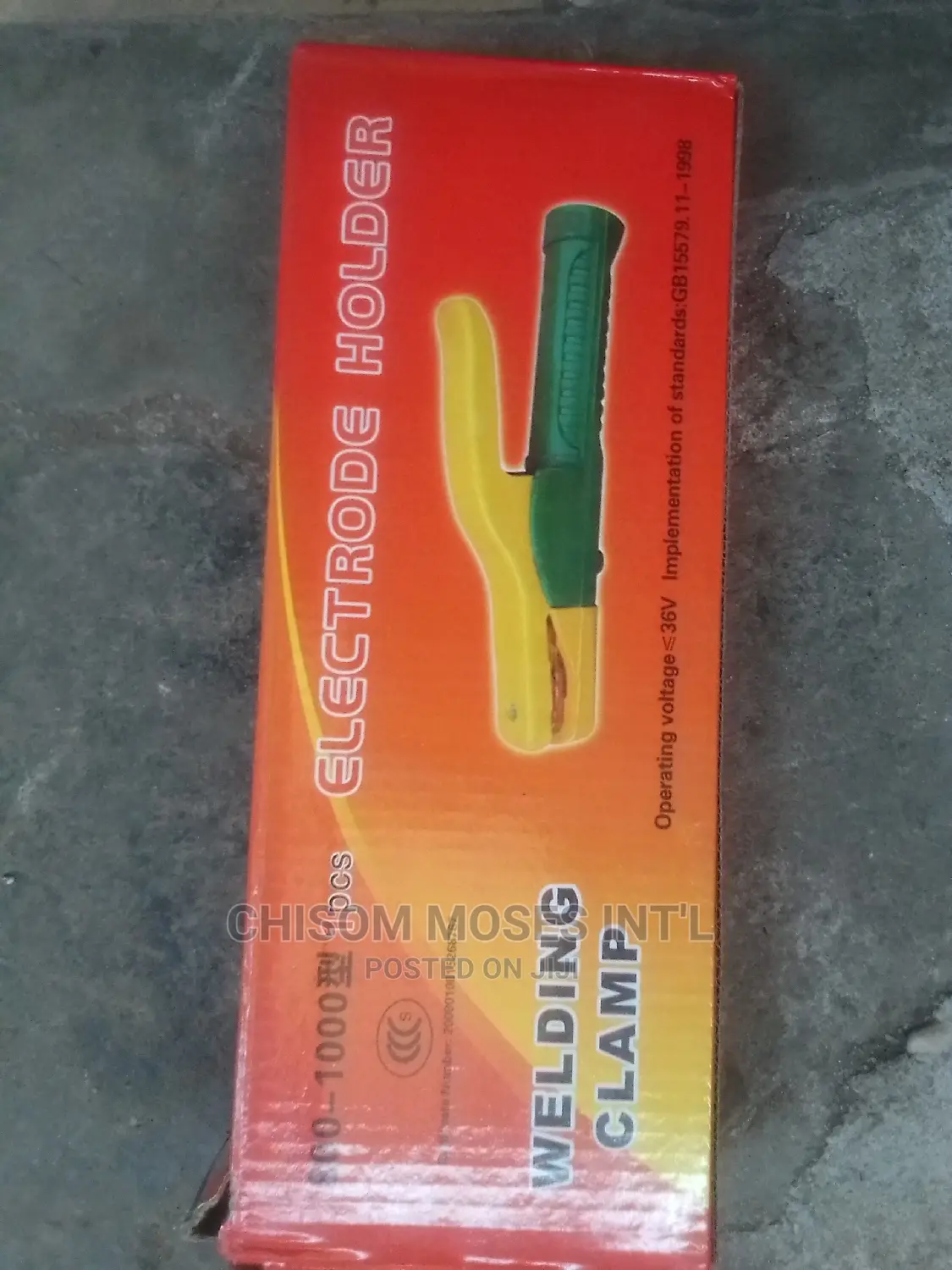 Electrode Holder, Welding Clamp