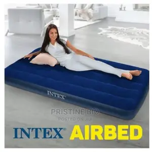 Intex Inflatable Air Bed With Electric Pump