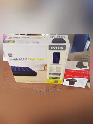 Intex Inflatable Air Bed With Electric Pump