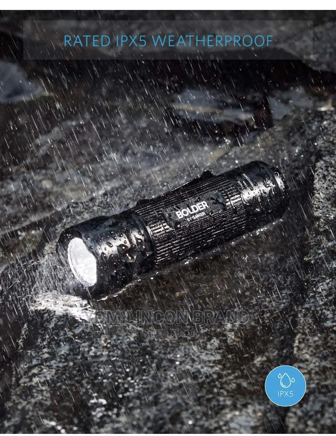 Anker Bolder LC30 Flashlight - Black