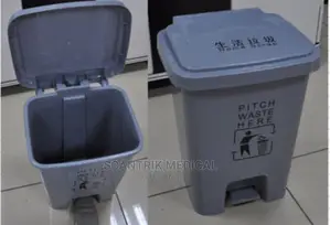Step Trash Can 10L for Home Office Rubbish