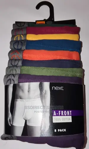 Next a-Front Rich Colours 100% Pure Cotton Men Boxers