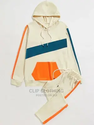 Multi Color Hoodie and Joggers