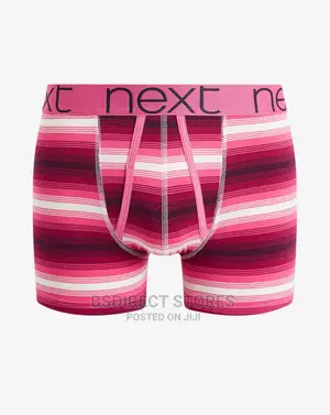 NEXT a-Front Multi-Stripe Luxury Men Cotton Boxers Pack of 4