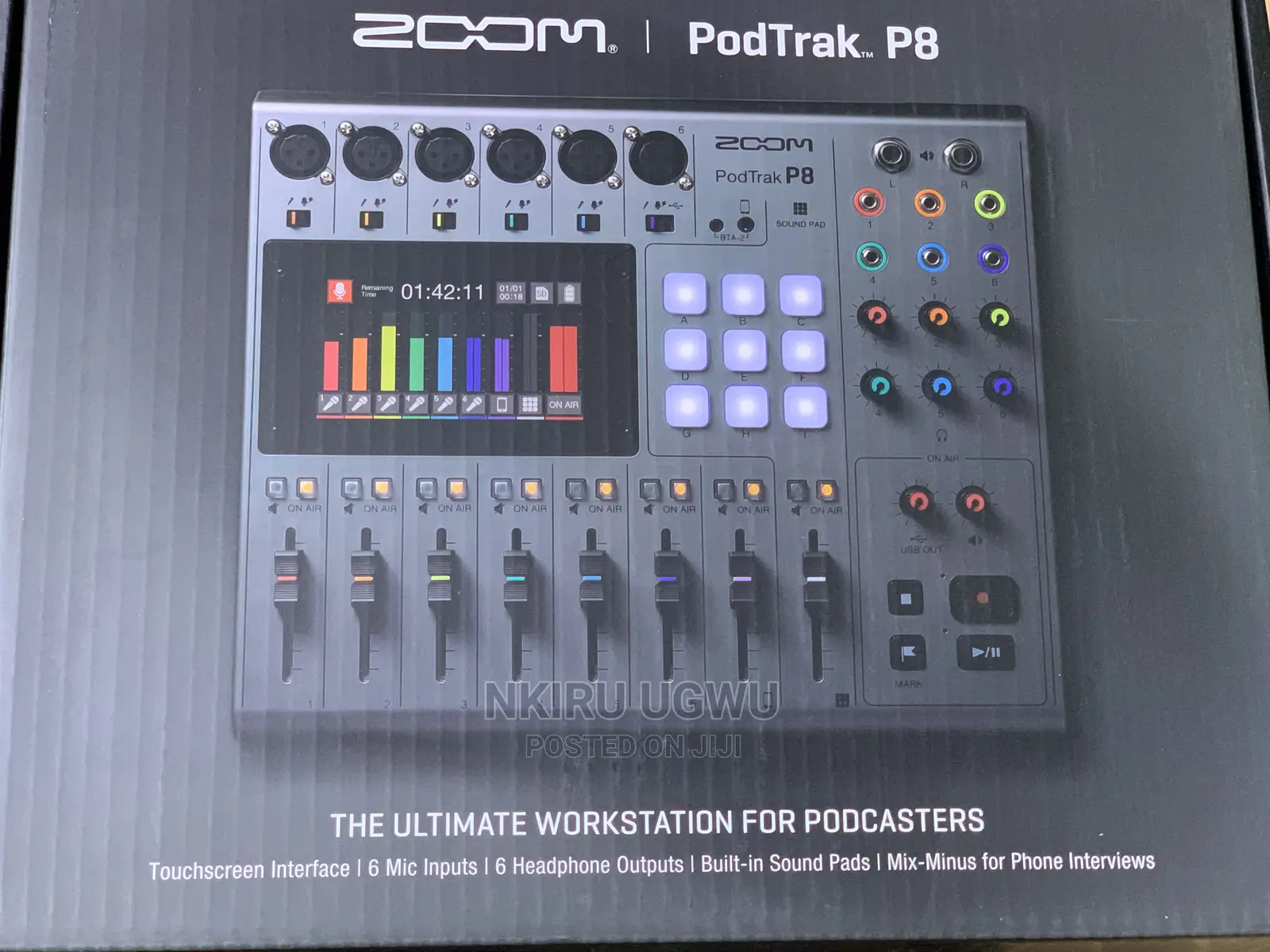 Curated visual reference: Zoom Podtrak P8 Portable Multitrack Podcast Recorder For Sale Photo Inspiration