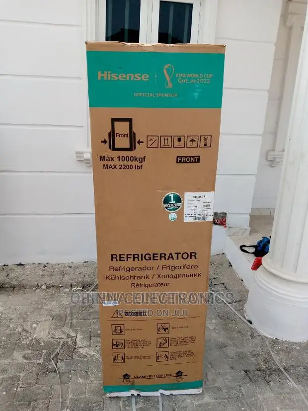 Brand New HISENSE(REF35DR)246L/HALF HALF Fridge/External/