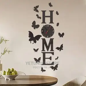 Olive 3D Wall Clock