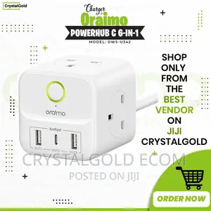 Photo - Powerhub C 6-in-1 Power Expansion Cube Extension Charger 20W