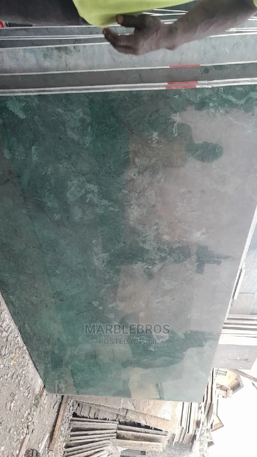 Italian Green Marble Stone Slab Mb
