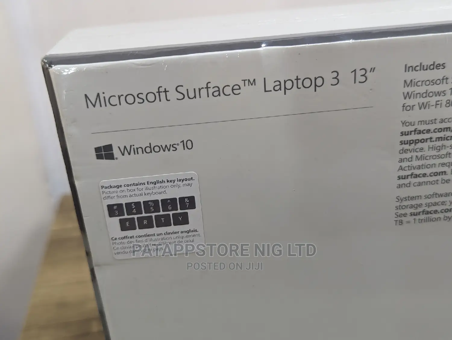 New Laptop Microsoft Surface Laptop 8GB Intel Core I5 SSD 256GB