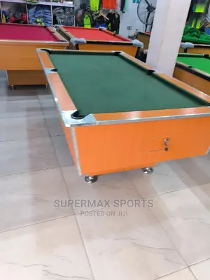 7ft Hdf New Snooker Table Green With Yellow Body