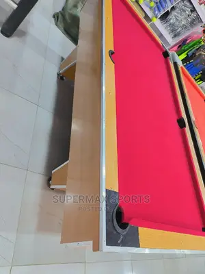New Red 7ft Local Snooker With Comple Accessories