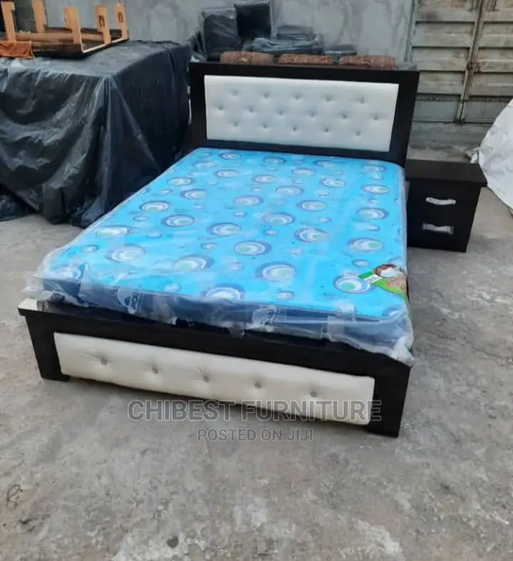Quality 4.5by6 Bed Frame With One Bed Side