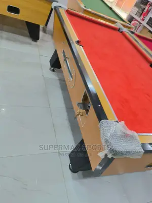 New Pure HDF Snooker Table (Red)