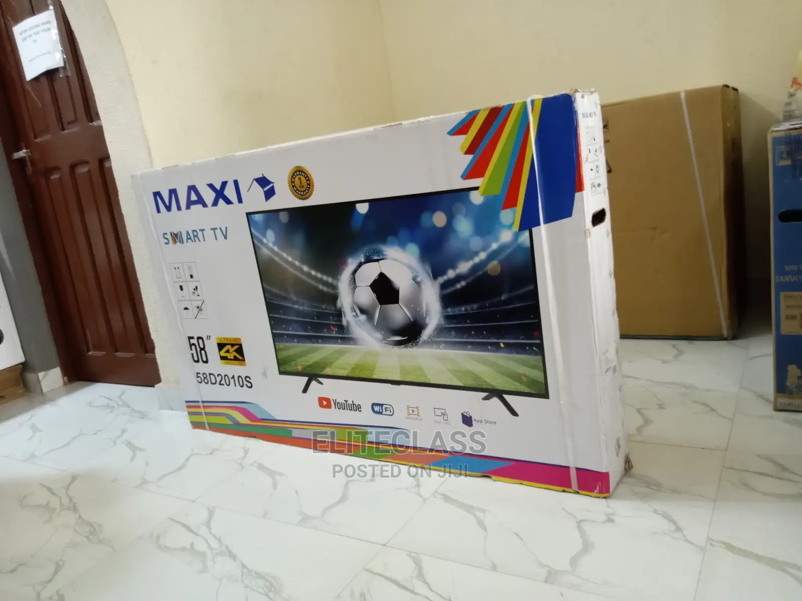 Maxi 58 Inches Uhd Smart TV With Massive Display Size