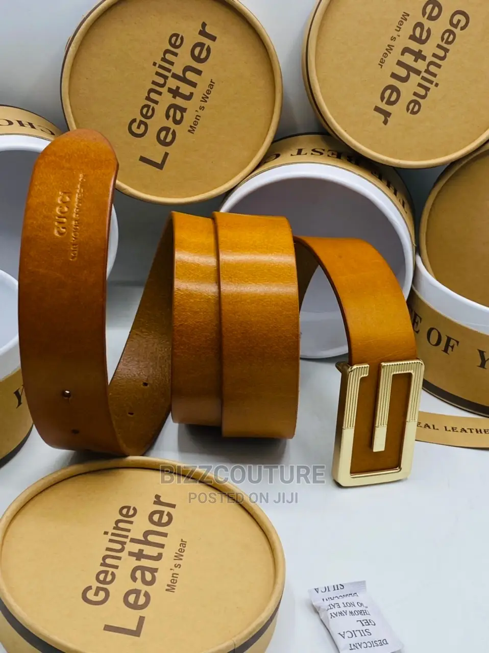 Original GUCCI Leathef Belts Available in Store
