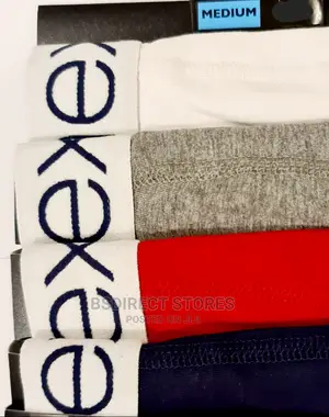NEXT Hipsters Red/Navy Luxury Men Cotton Boxers Pack of Four